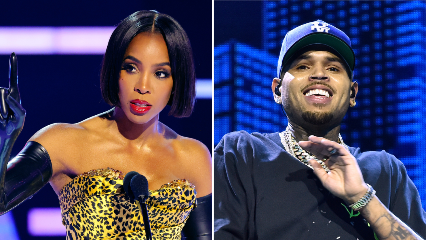 Kelly Rowland and Chris Brown