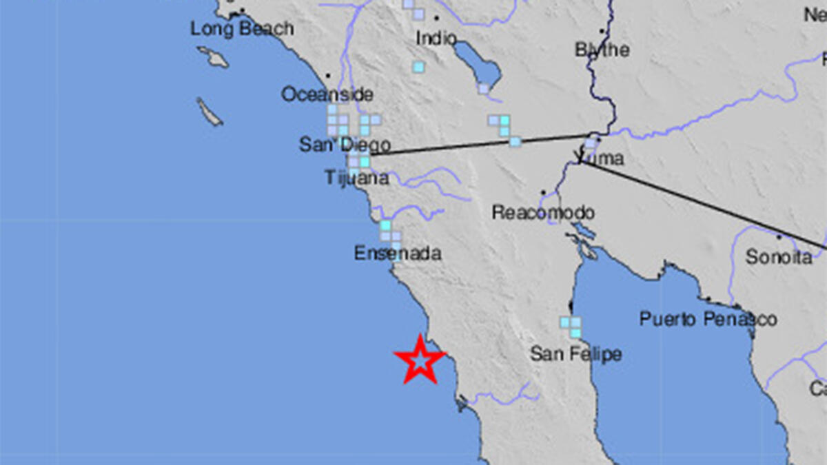 Strong Earthquake Strikes Off The Coast Of Baja California | IHeart