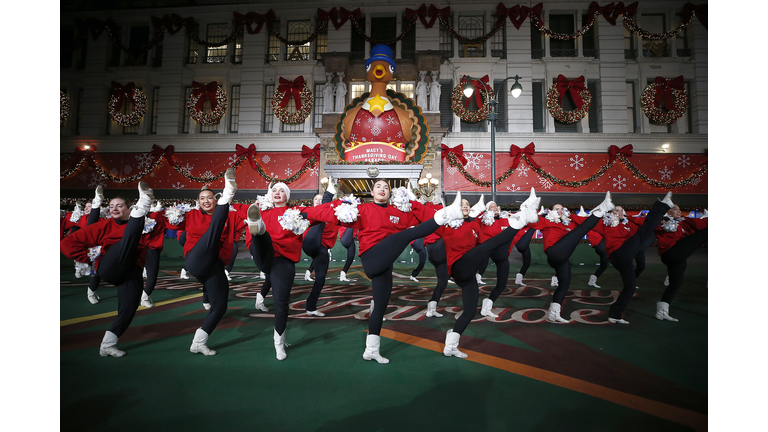 96th Macy's Thanksgiving Day Parade Rehearsals