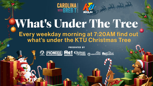 What's Under The KTU Tree With Carolina and Greg T!