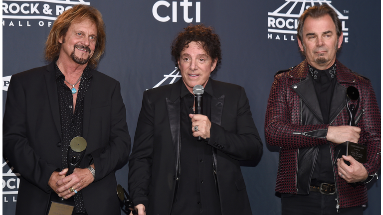 32nd Annual Rock & Roll Hall Of Fame Induction Ceremony - Press Room