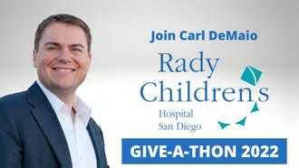 Join Carl DeMaio to Support Rady Children’s Hospital in San Diego