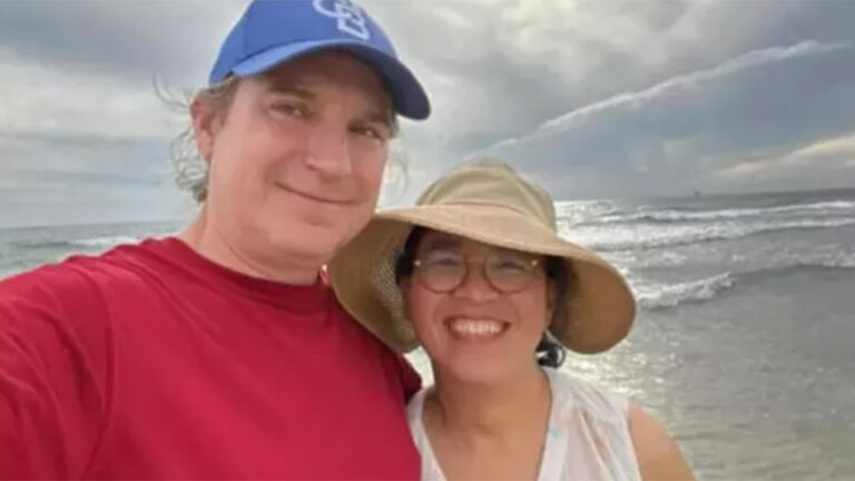 Yeon-Su Kim and her husband Corey Allen