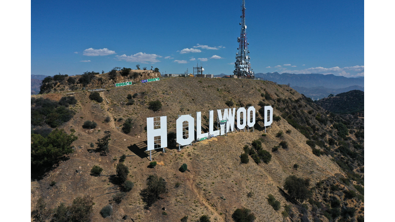 US-ENTERTAINMENT-FILM-HOLLYWOOD SIGN-OFFBEAT