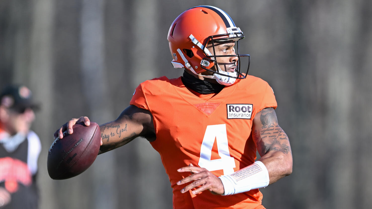 Browns QB Watson practices for 1st time during suspension