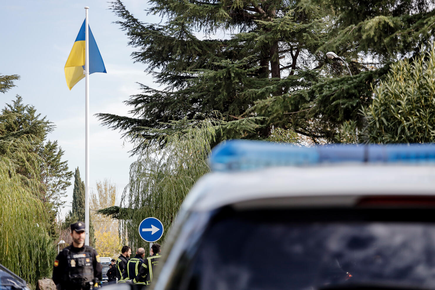 Explosion At Ukrainian Embassy In Madrid Leaves One Employee Slightly Injured