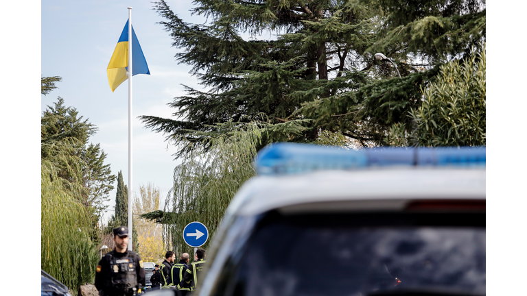 Explosion At Ukrainian Embassy In Madrid Leaves One Employee Slightly Injured