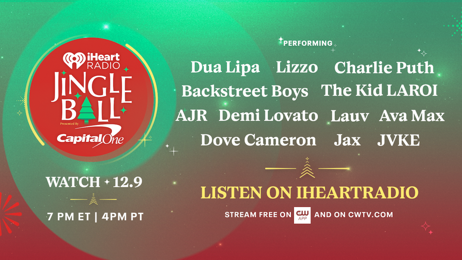 How To Watch The 2022 iHeartRadio Jingle Ball Live iHeart