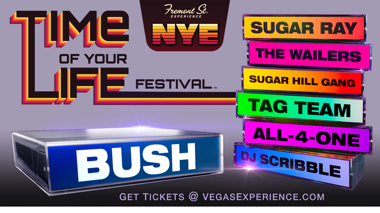 Recap: Fremont Street Experience NYE Time of Your Life Festival