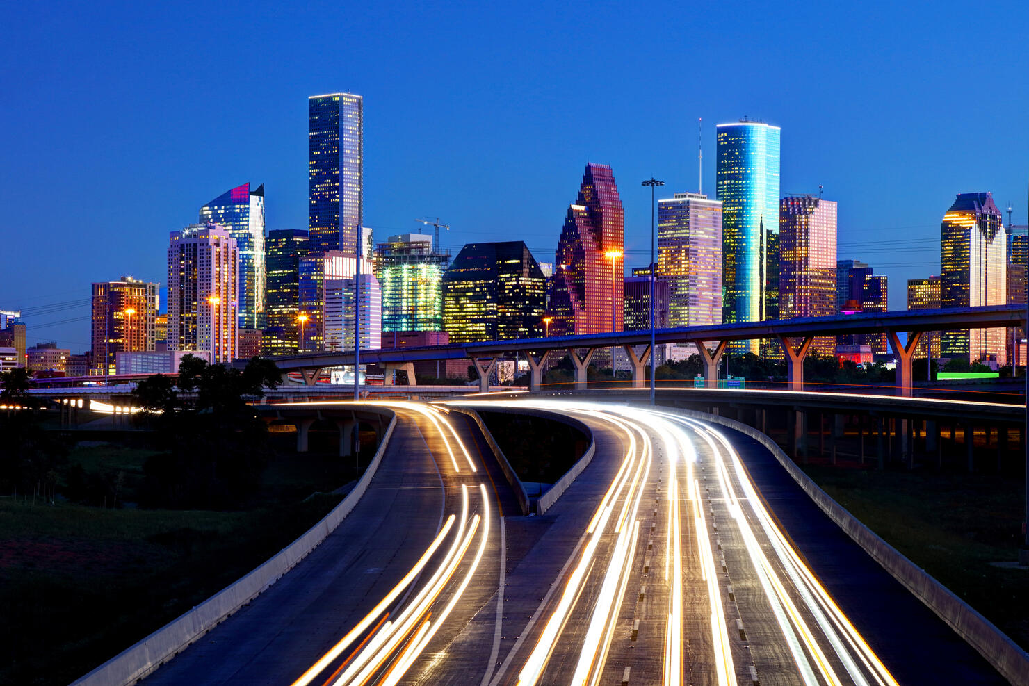 Downtown Houston Texas Skyline