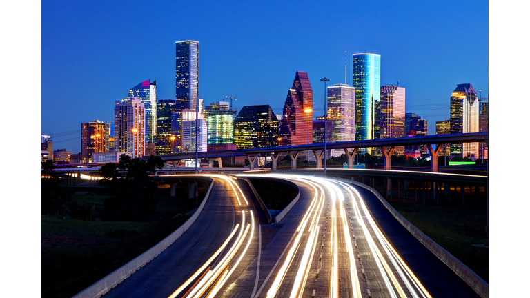 Downtown Houston Texas Skyline
