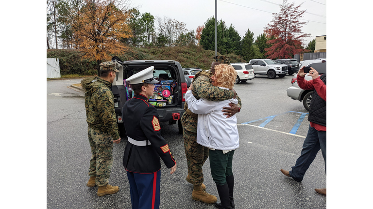 Ellis and Bradley's Stuff the Truck for Toys for Tots 2022