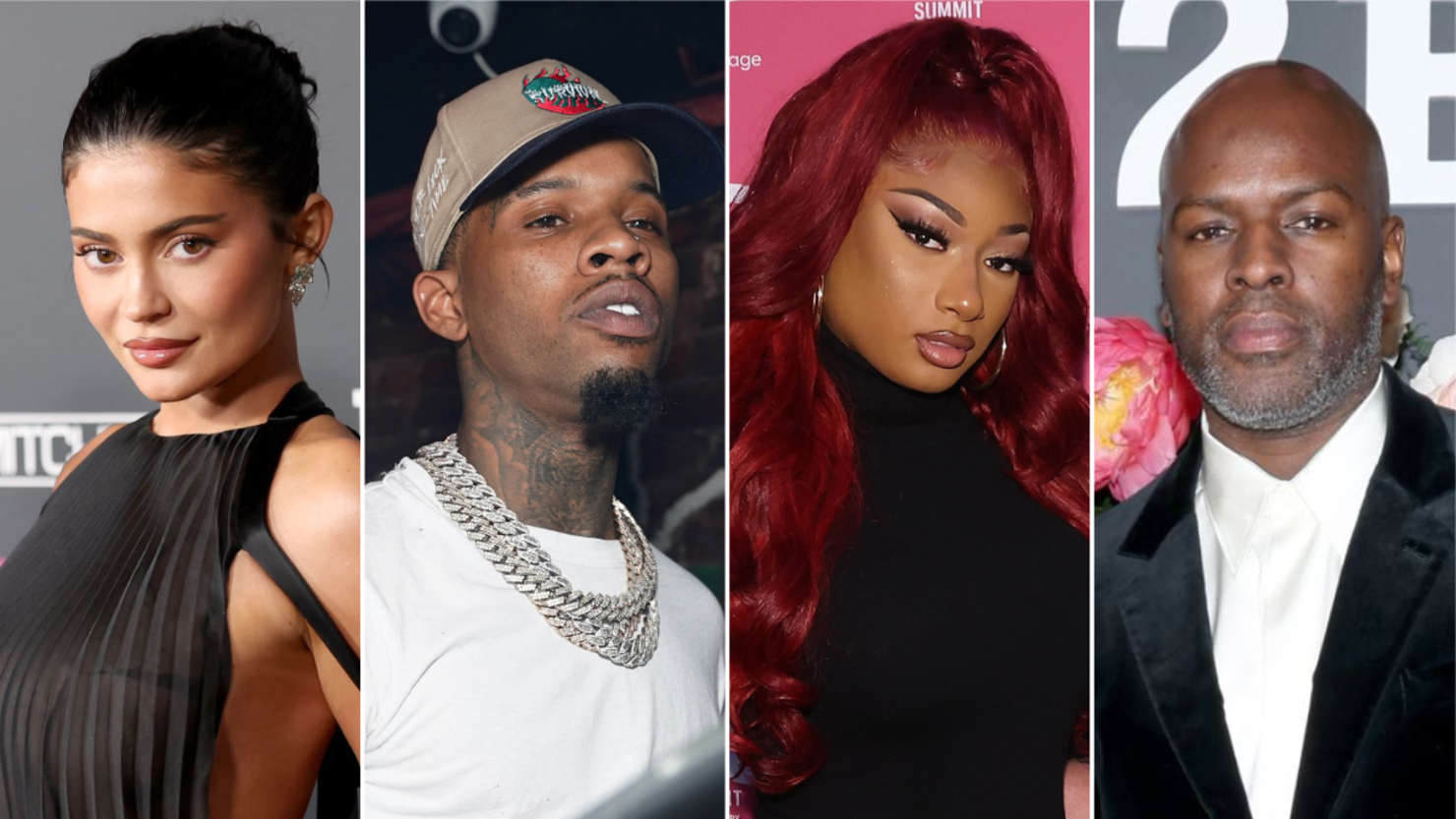 Kylie Jenner, Tory Lanez, Megan Thee Stallion & Corey Gamble