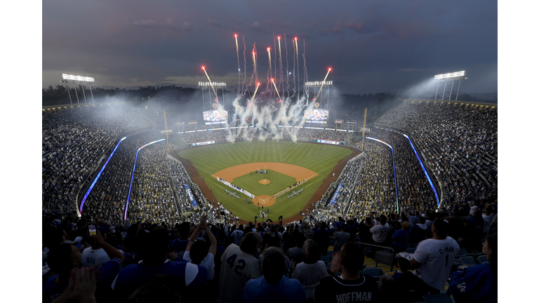 Division Series - San Diego Padres v Los Angeles Dodgers - Game One