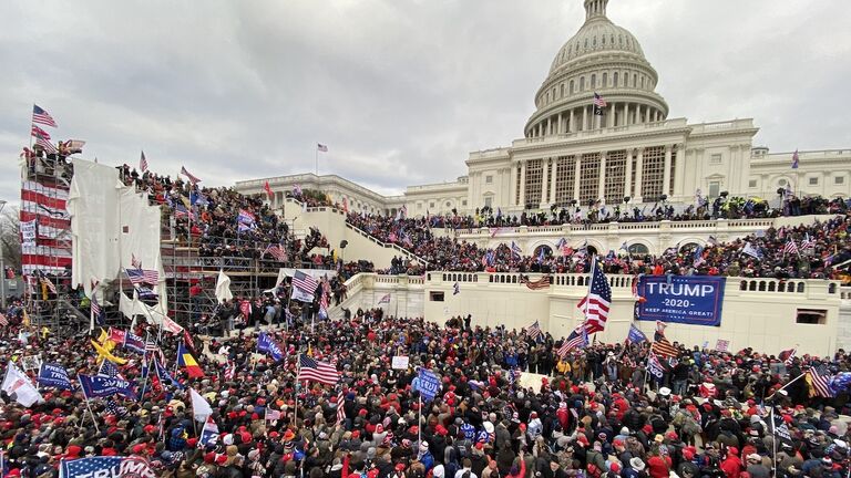 Trump supporters storm Capitol building in Washington