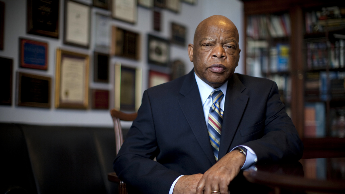 A new stamp of Rep. John Lewis has been issued by USPS : NPR