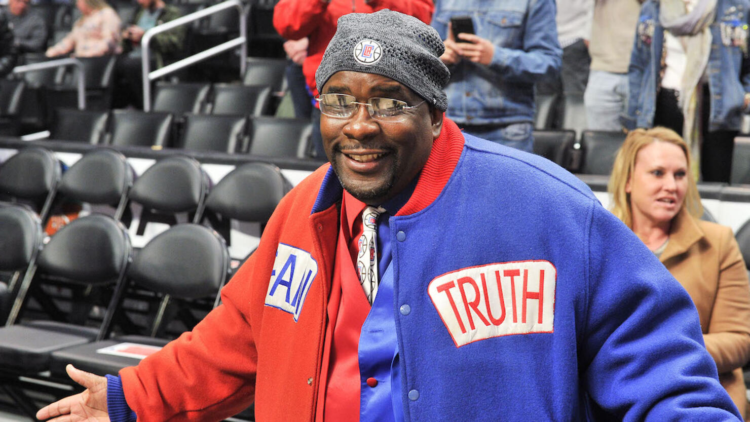 Celebrities At The Los Angeles Clippers Game