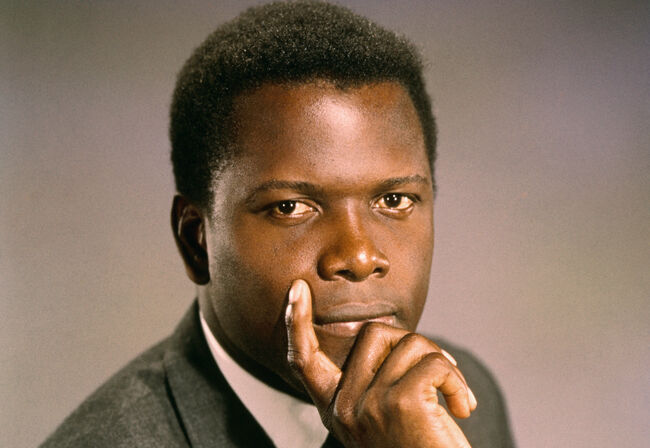 Portrait of Actor Sidney Poitier