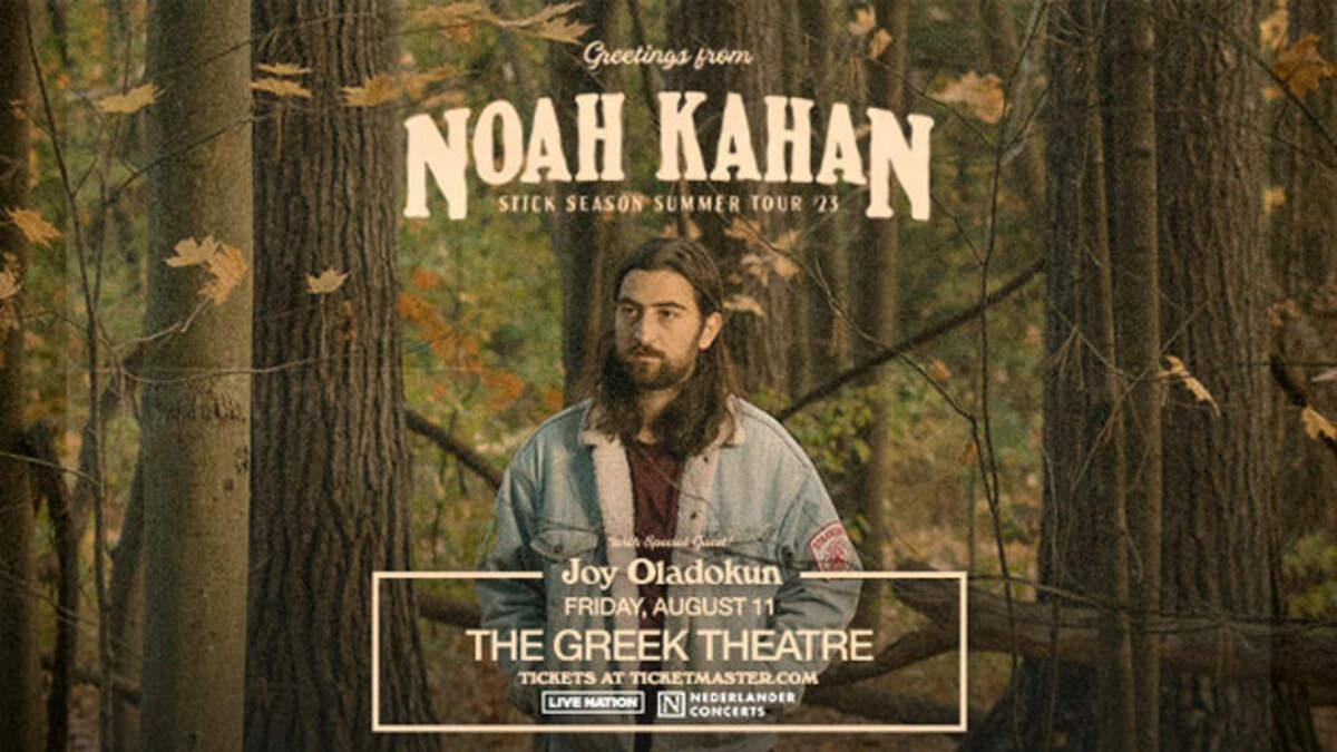 Noah Kahan at the Greek Theatre (8/11) 104.3 MYFM