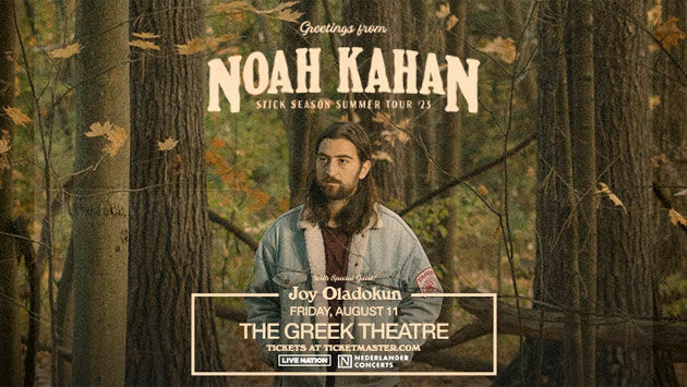 Noah Kahan at the Greek Theatre (8/11)