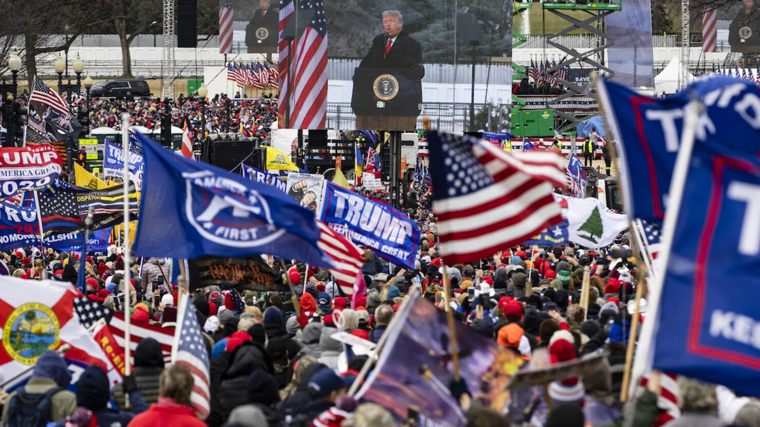 Trump Supporters Hold "Stop The Steal" Rally In DC Amid Ratification Of Presidential Election