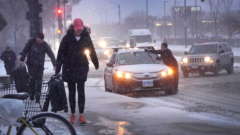 Major Winter Storm Brings Snow Freezing Temperatures To Big Swath Of U.S.