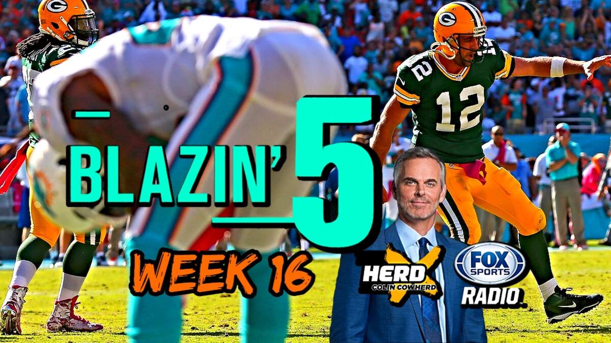 Blazing Five: Colin Cowherd Gives His 5 Best NFL Bets For Week 3