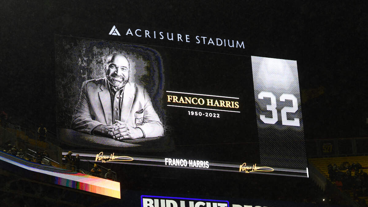 Steelers retire Franco Harris' No. 32 in somber ceremony at Acrisure  Stadium