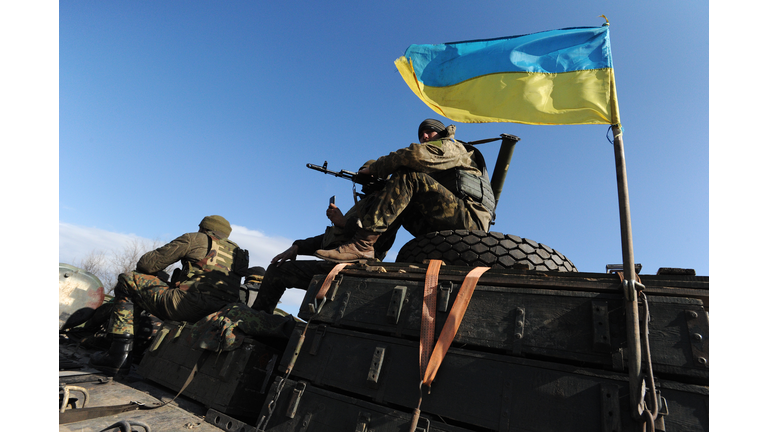 Ukrainian Military Continues Withdrawal From Positions In Eastern Ukraine
