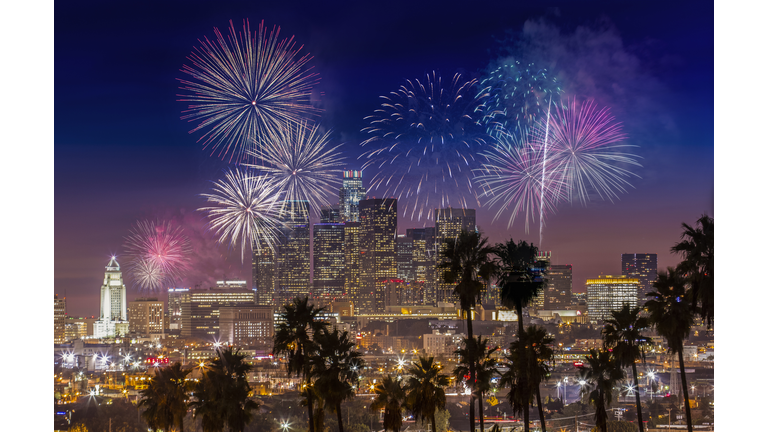 DTLA Fireworks