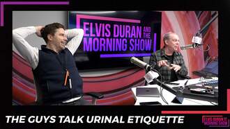 The Guys Talk Urinal Etiquette