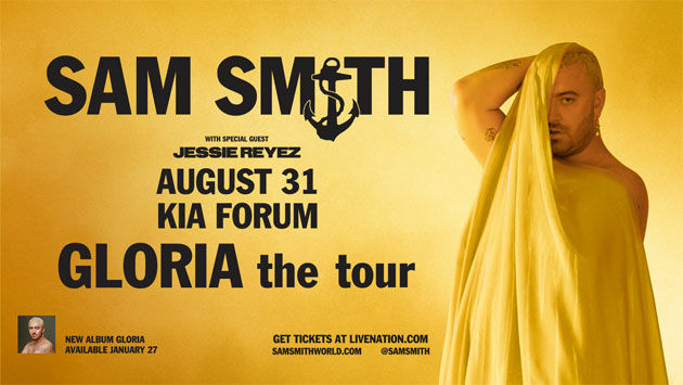 Sam Smith at Kia Forum (8/31)