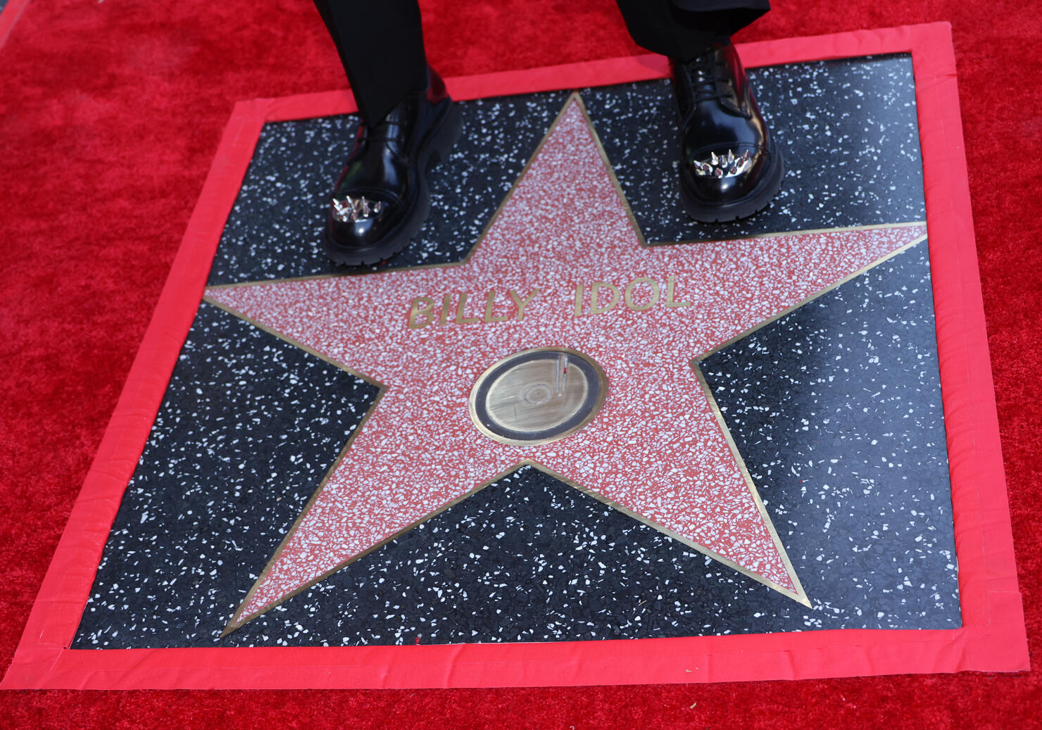 Billy Idol Honored With Star On The Hollywood Walk Of Fame