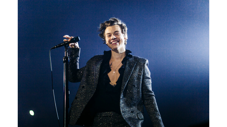 Harry Styles Performs On His European Tour At AccorHotels Arena, Paris