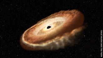 Hubble Watches Black Hole Devour Star