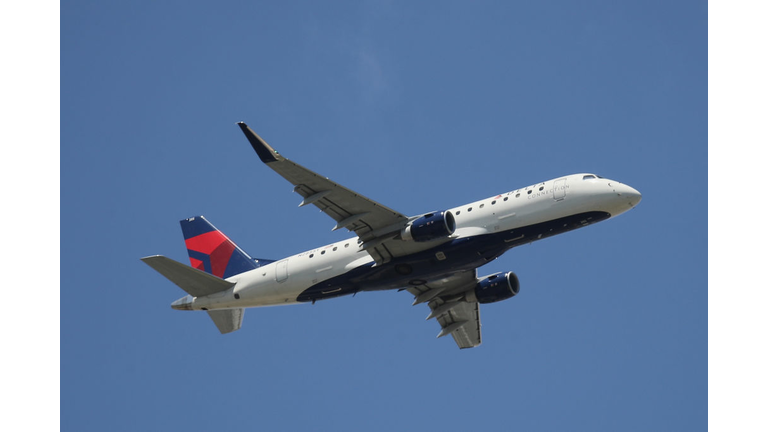 Airplane Traffic At JFK Airport in New York