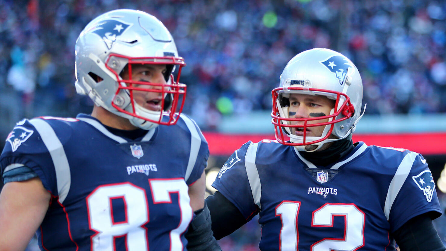 Rob Gronkowski says he'll return to Buccaneers if Julian Edelman signs 