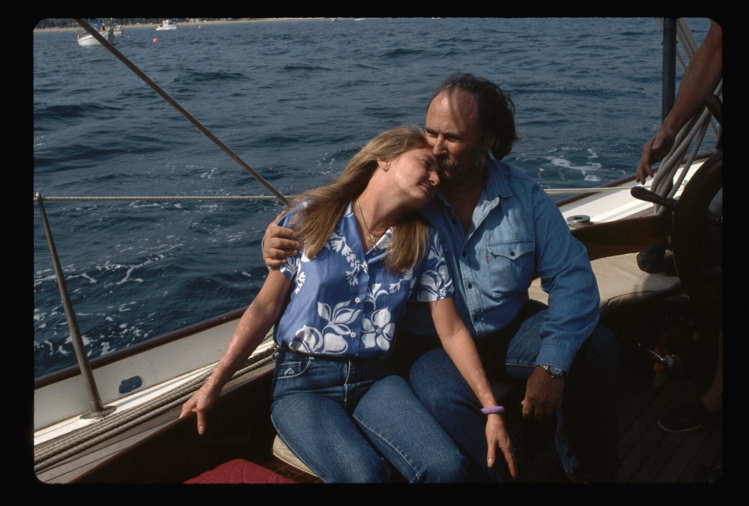 David Crosby With Fiancee Jan Dance