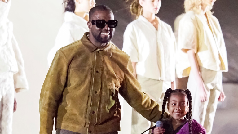 Kanye West & North West