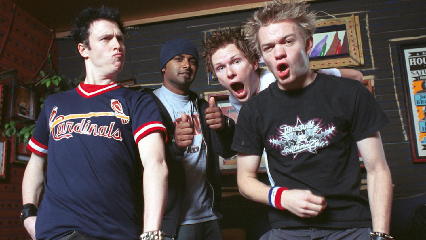Sum 41 Backstage in Las Vegas