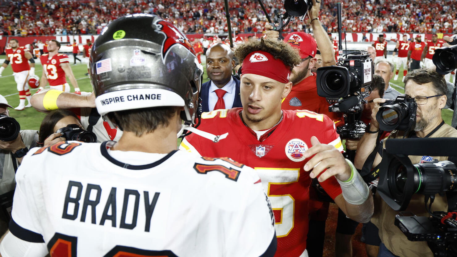 Tom Brady praises Patrick Mahomes after Chiefs top Bucs