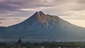 Watch: Odd Orb Filmed Over Volcano in Indonesia