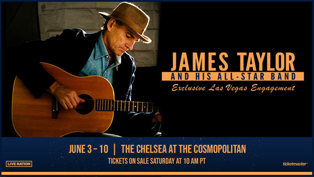 James Taylor in Las Vegas (June 2023)
