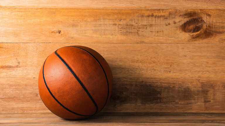 High Angle View Of Ball On Table