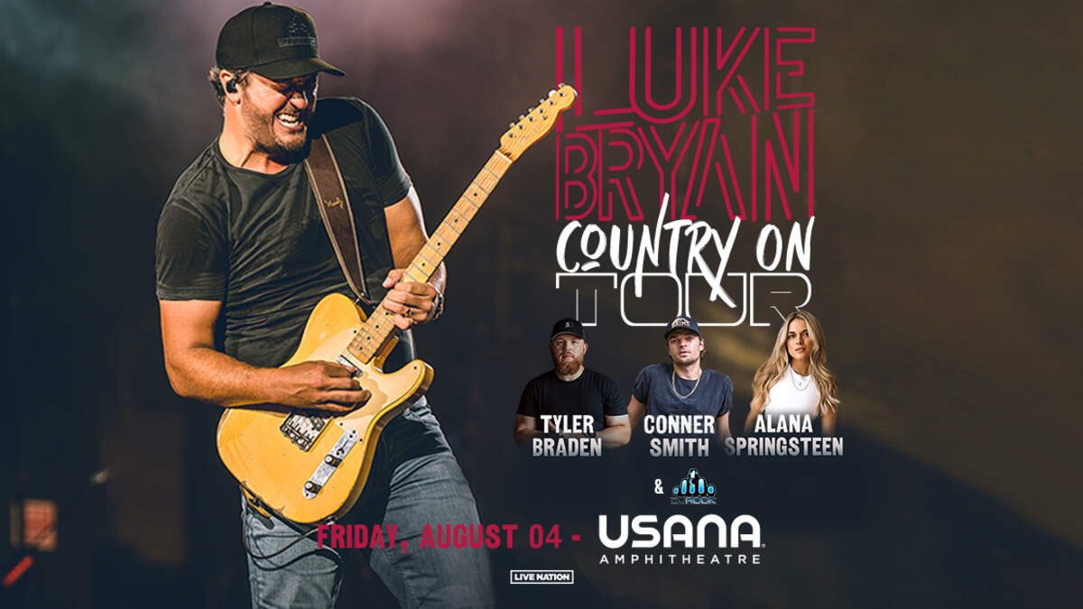 Luke Bryan August 4th 2023 at USANA Amphitheatre Talk Radio 105.9 KNRS