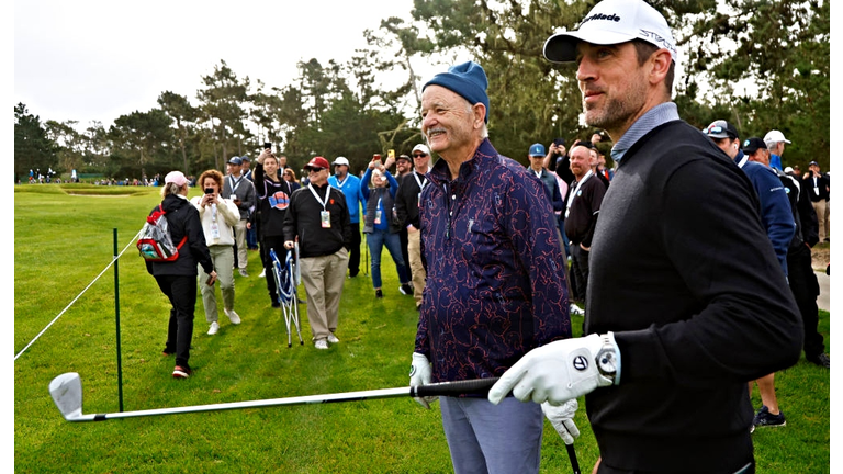 Aaron Rodgers addresses 49ers trade rumors at Pebble Beach Pro-Am