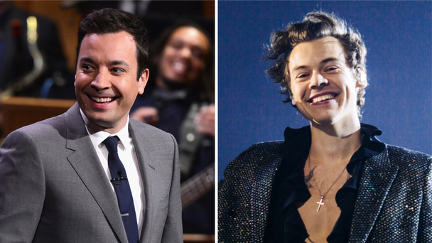 Jimmy Fallon's Love For Harry Styles On Full Display With Grammy Campaign