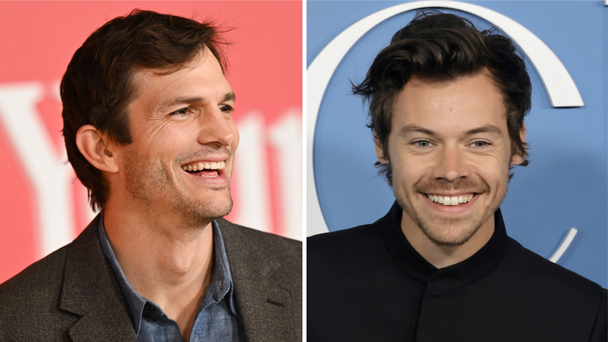 Ashton Kutcher Admits He Had No Clue Who Harry Styles Was