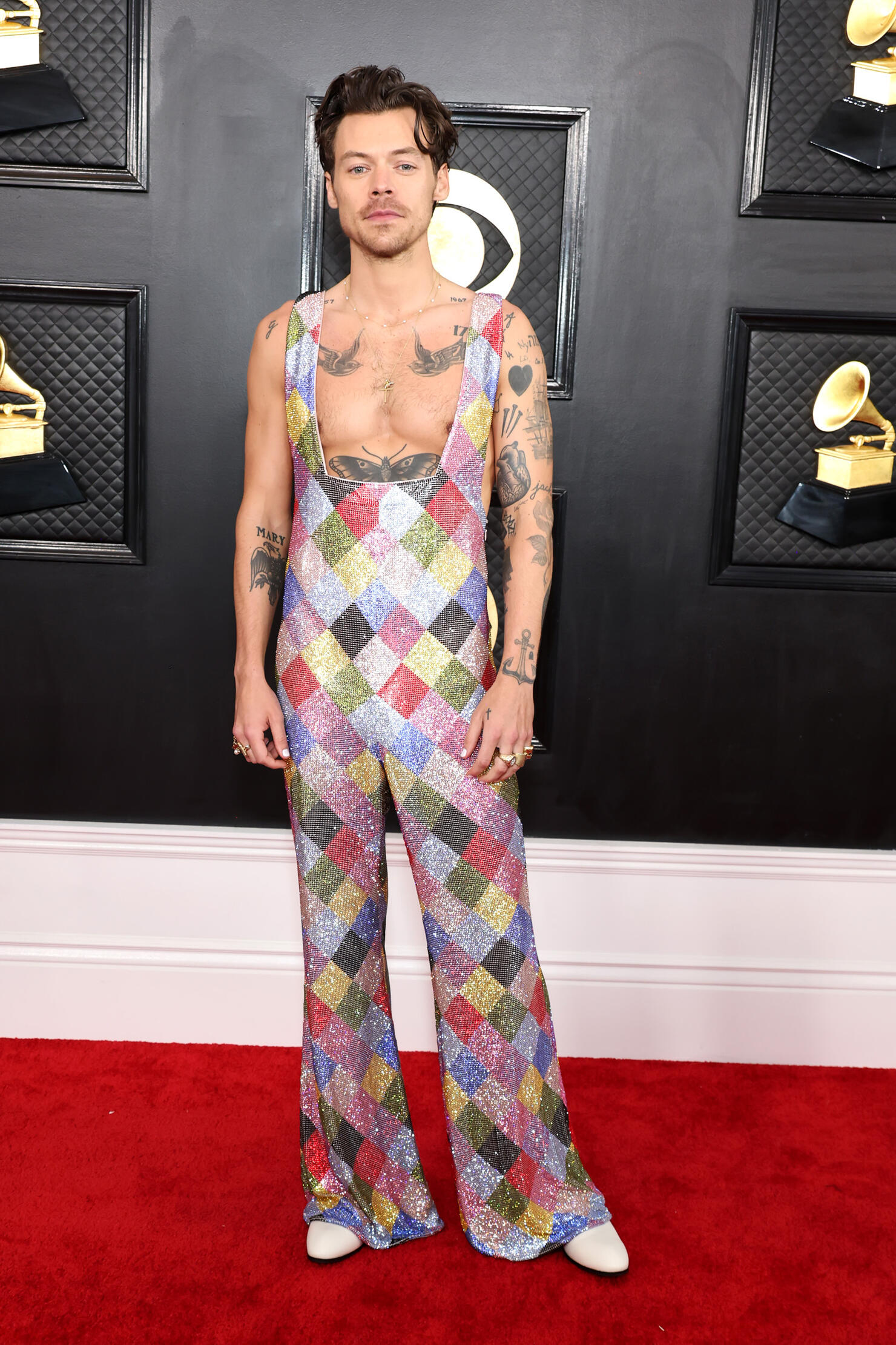 Photo: Pharrell Williams Attends the 65th Grammy Awards in Los