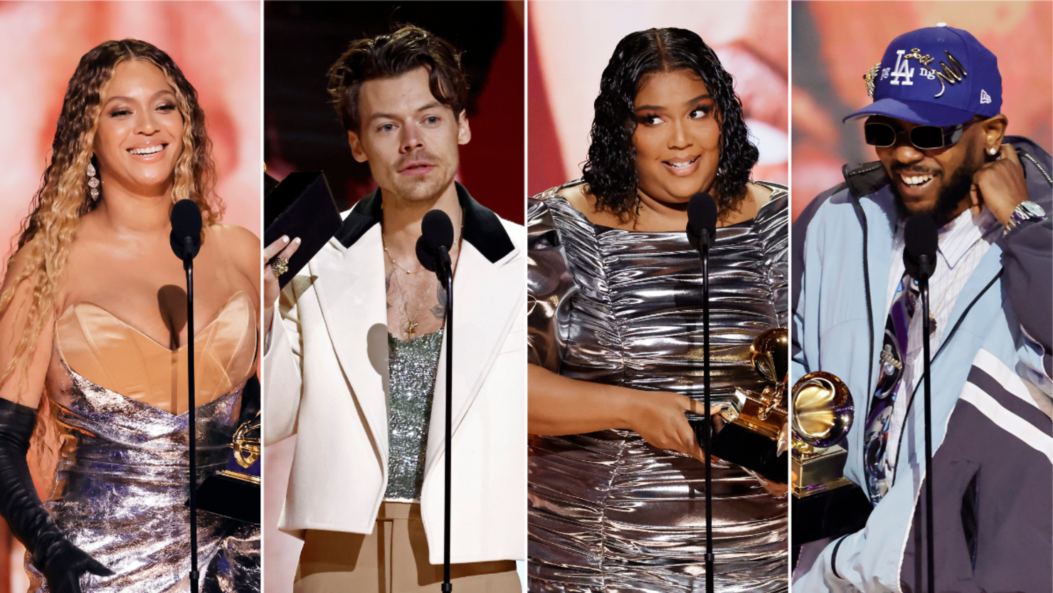 Beyoncé, Harry Styles, Lizzo & Kendrick Lamar